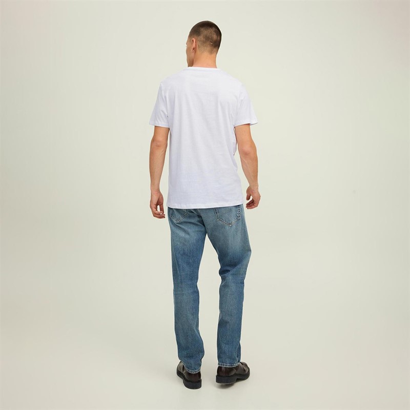 JACK AND JONES Heren Jjstamp MP T-shirts Marineblauw