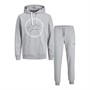 JACK AND JONES Heren Jjstamp MP Hoodies Grijs