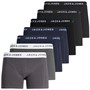 JACK AND JONES Boxers Jackris Trunks Seven Pack LN Homme Noir