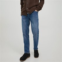 JACK AND JONES Herren Jjiwhmike Jjoriginal MF 103 Jeans mit geradem Bein Mittelblau