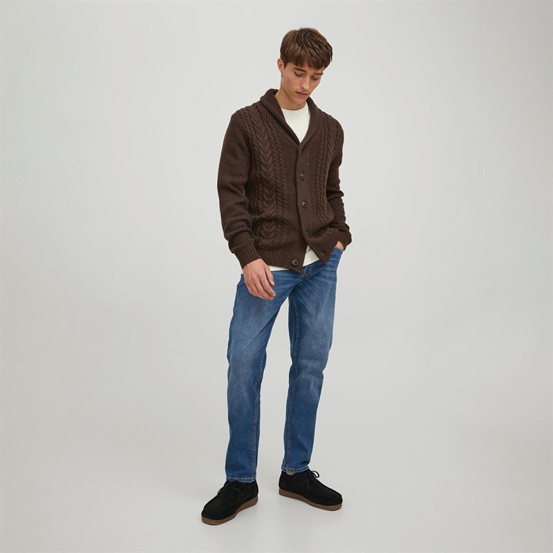 JACK AND JONES Herre Jjiwhmike Jjoriginal MF 103 Jeans Med Lige Ben Mellemblå