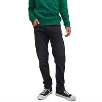 JACK AND JONES Herre Slim Jeans Vasket Sort