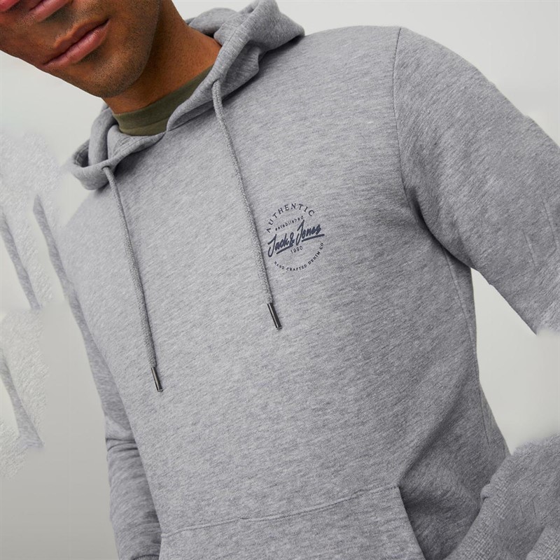 JACK AND JONES Heren Jwharthur Hoodies Grijs