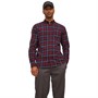 JACK AND JONES Heren Jwhclassic Denver Check Overhemden met lange mouwen Rood Geruit