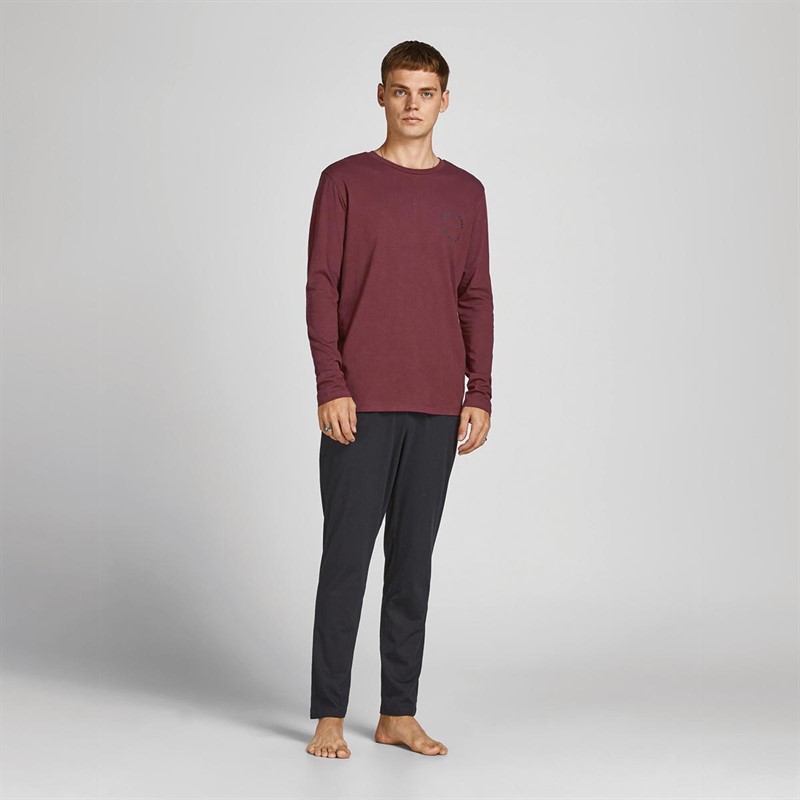 JACK AND JONES Herre Jacadam LW OT Pyjamas Rød