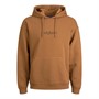 JACK AND JONES Męskie Jwhoslo Bluzy z kapturami Brązowy