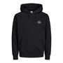 JACK AND JONES Sweats à Capuche Jwharthur Homme Noir