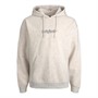 JACK AND JONES Heren Jwhoslo Hood Hoodies Gemeleerd Wit