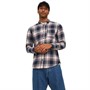 JACK AND JONES Chemises à Manches Longues Jwhclassic Denver Check Homme Blanc
