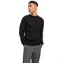 JACK AND JONES Heren Jcoono Crew Neck jumpers Zwart