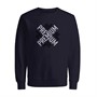 JACK AND JONES Heren Jprblacross FST Sweaters Marineblauw