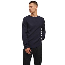 JACK AND JONES Herre Jcoono Trøjer med rund hals Marineblå