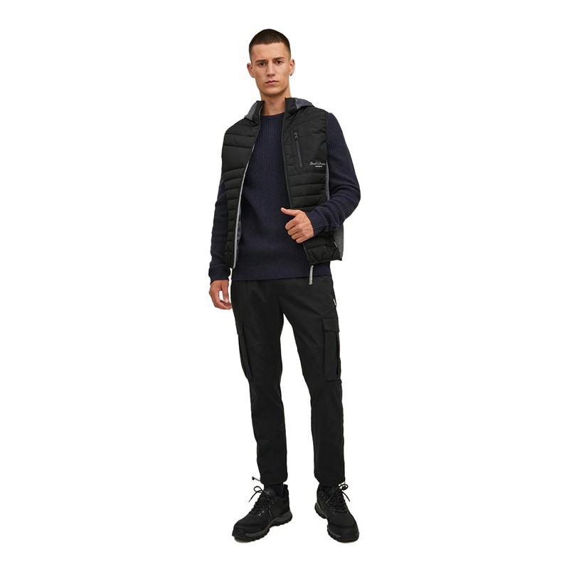 JACK AND JONES Herre Jcoono Trøjer med rund hals Marineblå
