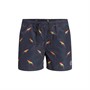 JACK AND JONES Boys Aruba Print Swim Shorts Navy Blazer Mini