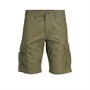 JACK AND JONES Boys Charlie Cargo Shorts Olive Night