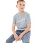 JACK AND JONES Boys Arthur Crew Neck T-Shirt Ashley Blue