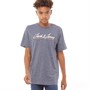 JACK AND JONES T-Shirts Junior Bleu Marine Chiné