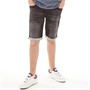 JACK AND JONES Boys Rick Denim Shorts Black Denim