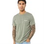 JACK AND JONES T-Shirts Tons Homme Vert Chiné