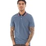 JACK AND JONES Polos à manches courtes Paulos Homme Bleu Chiné Foncé