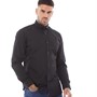 JACK AND JONES Chemises à Manches Longues Joseph Plain Homme Noir