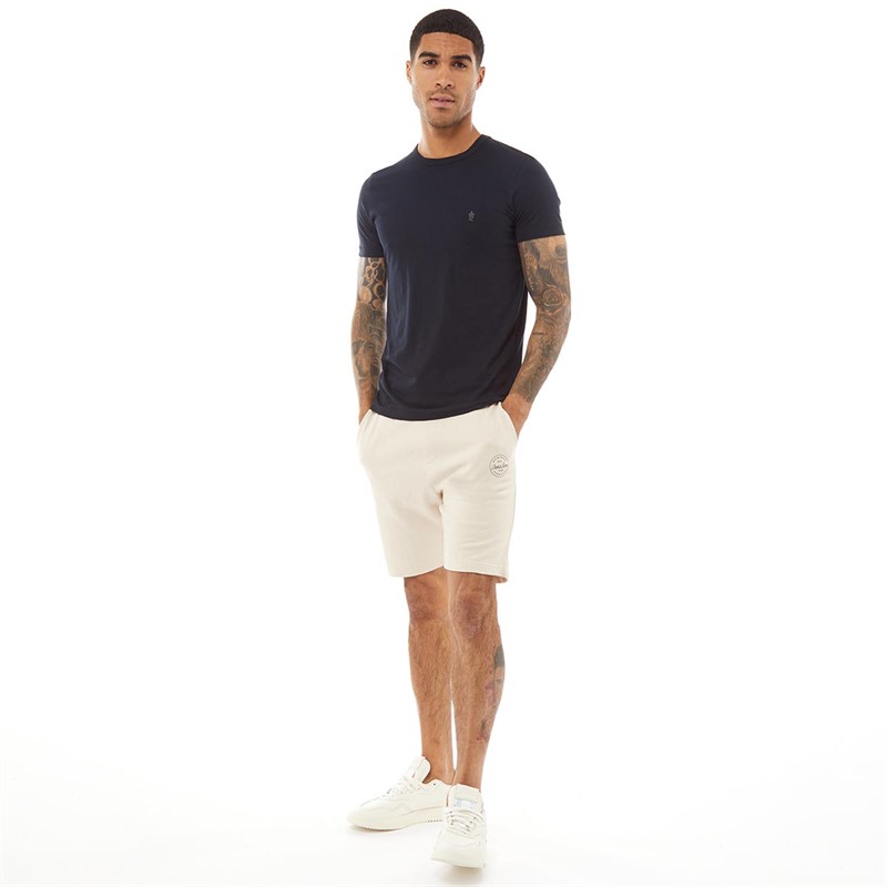JACK AND JONES Mens Shark Sweat Shorts Moonbeam