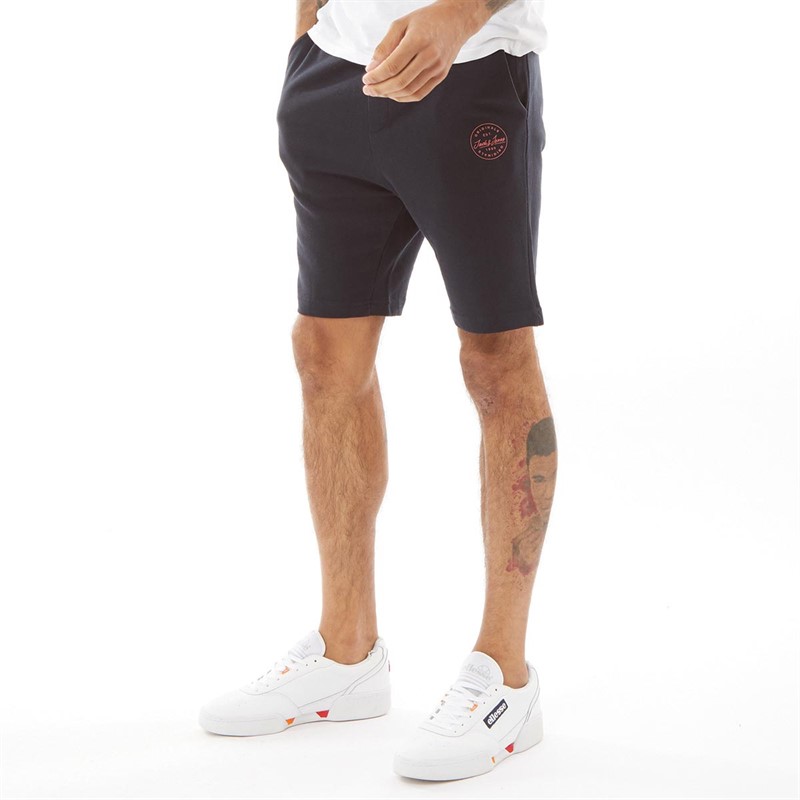 Buy JACK AND JONES Mens Shark Sweat Shorts Navy Blazer