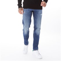 JACK AND JONES Mens Tim 970 Jeans Blue Denim