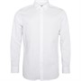 JACK AND JONES Herre Joe Plain Langærmet shirts Hvid
