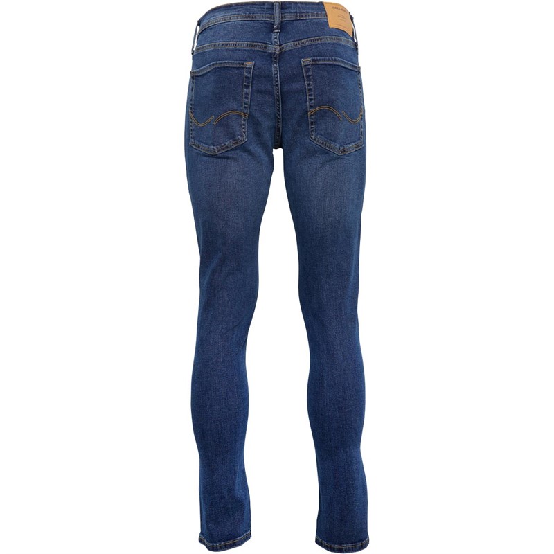 JACK AND JONES Herre Glenn 105 Jeans Med Lige Ben Blå