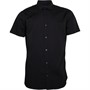 JACK AND JONES Chemises à Manches Courtes Joe Plain Homme Noir