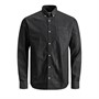 JACK AND JONES Chłopięce Jwhplain Koszule z Długim Rękawem Czarny
