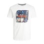 JACK AND JONES Chłopięce Jjclub O-Neck T-shirty Biały