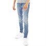 JACK AND JONES Jean Skinny Jjiliam Jjoriginal AM 815 Garçon Bleu