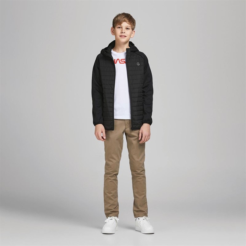 JACK AND JONES Drenge Jjemulti Hybrid Jakker Sort