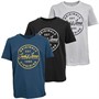 JACK AND JONES Boys Jwhmore Three Pack T-Shirts Tap Shoe/Ensign Blue/White