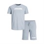JACK AND JONES Boys Jwhharry T-Shirt And Shorts Set Ashley Blue