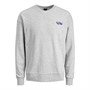JACK AND JONES Heren Sports Sweaters Gemeleerd Lichtgrijs