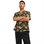 JACK AND JONES Chemises à Manches Courtes Jeff Resort Homme Vert Olive