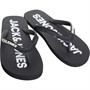 JACK AND JONES Mens Logo Eva Flip Flops Anthracite