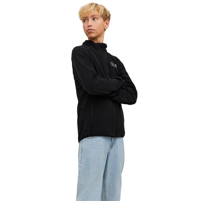 JACK AND JONES Drenge Power Fleecetøj Sort