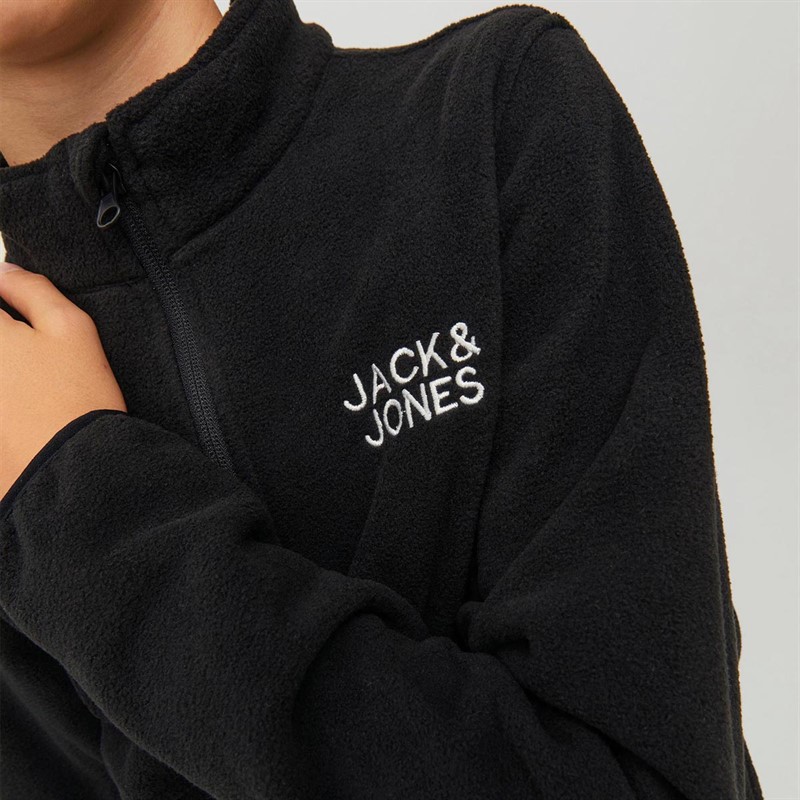 JACK AND JONES Drenge Power Fleecetøj Sort