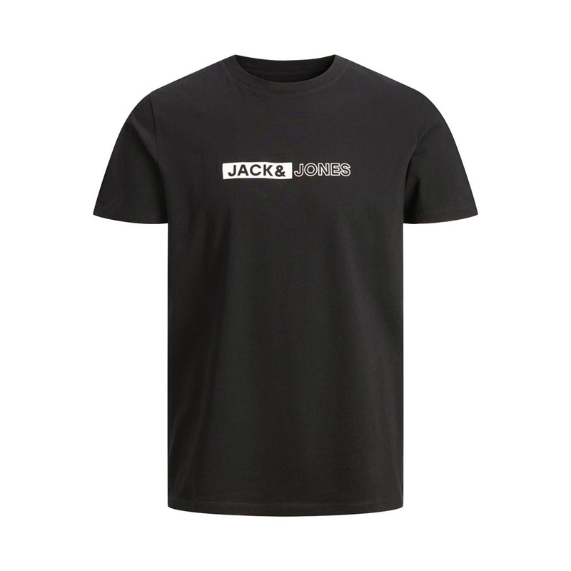 JACK AND JONES Jongens Neo T-shirts Zwart