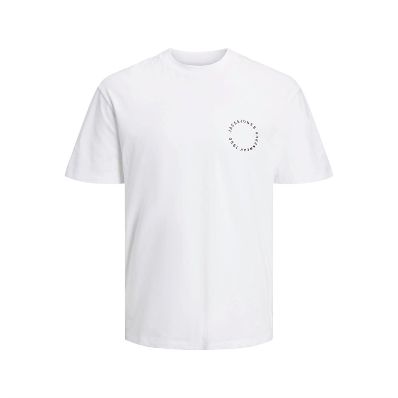 JACK AND JONES Herre Sunset T-shirts Hvid