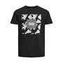 JACK AND JONES Herre Tropcana T-shirts Sort