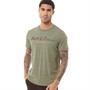 JACK AND JONES T-Shirts Berg Upscaled Homme Vert Chiné