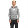 JACK AND JONES Jungen Comrade Kapuzenpullover Hellgraumeliert
