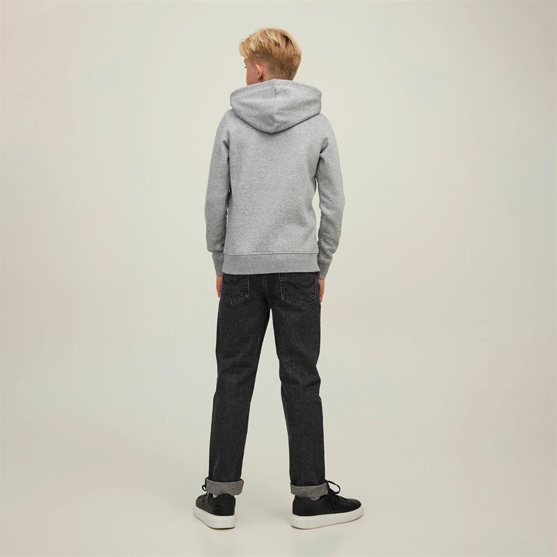 JACK AND JONES Jungen Comrade Kapuzenpullover Hellgraumeliert