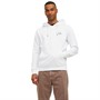 JACK AND JONES Herren Arthur Kapuzenpullover Weiß