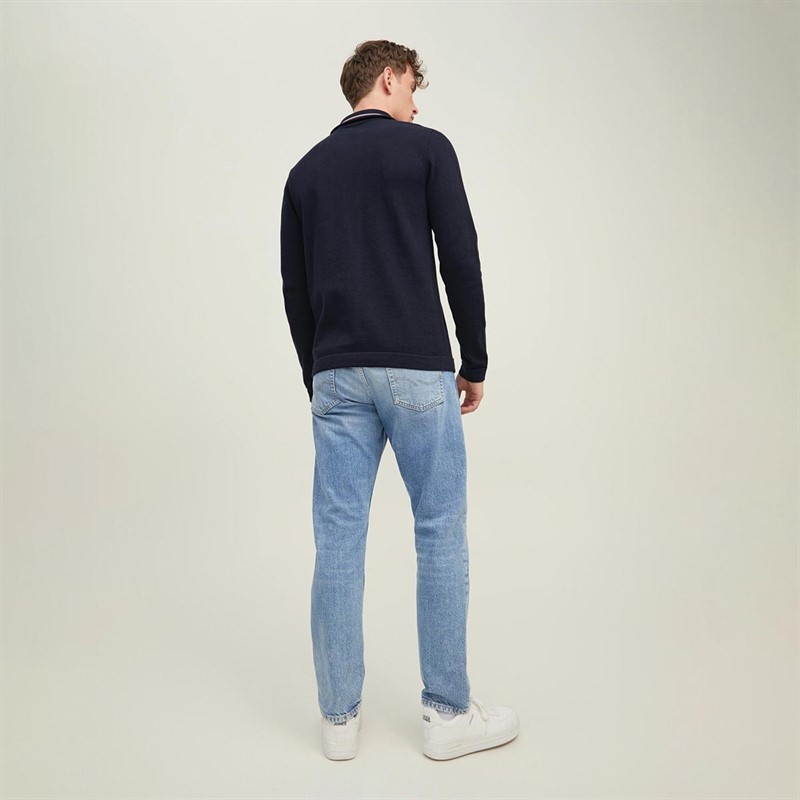 JACK AND JONES Herre Trøjer Mørk Marineblå